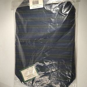 Longaberger Set Of 2 Placemats In The Membership Stripe Fabric, Reversible, NIP